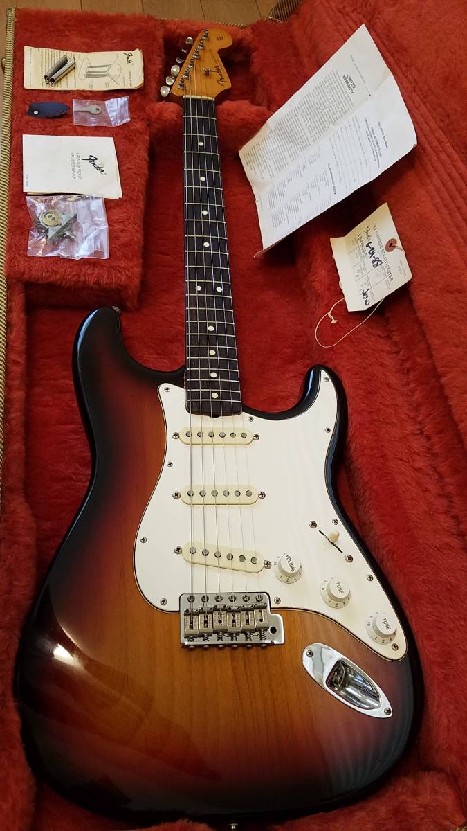 Yahoo!オークション - 1988年製 Fender USA Vintage Series '62 Yahoo!オークション - 1988年製 Fender USA Vintage Series '62