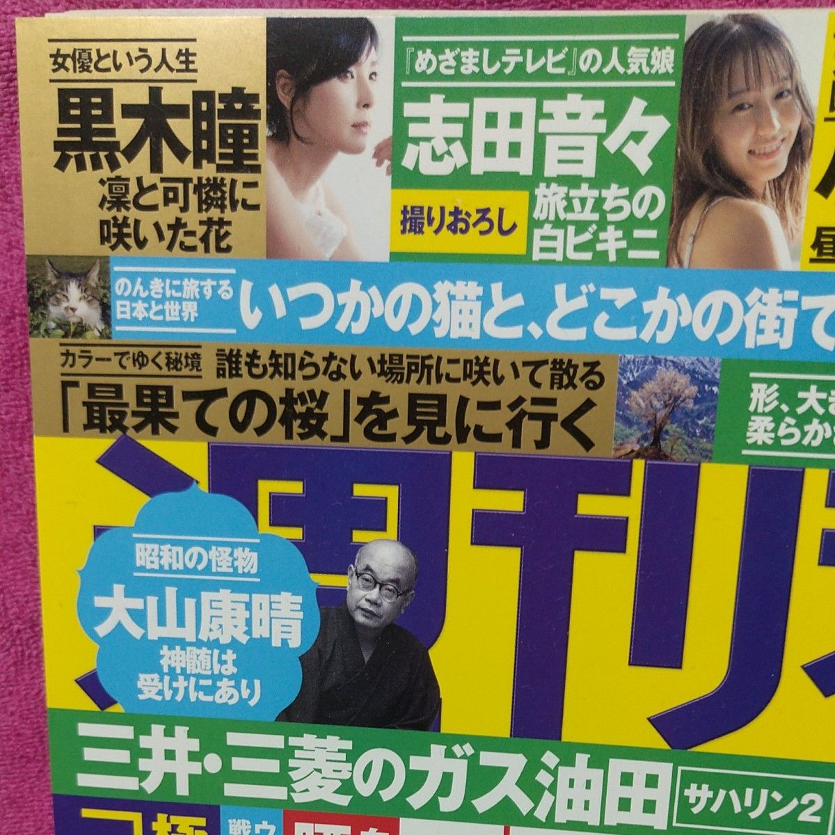 週刊現代 2022年4月9日号　志田音々、小田 茜