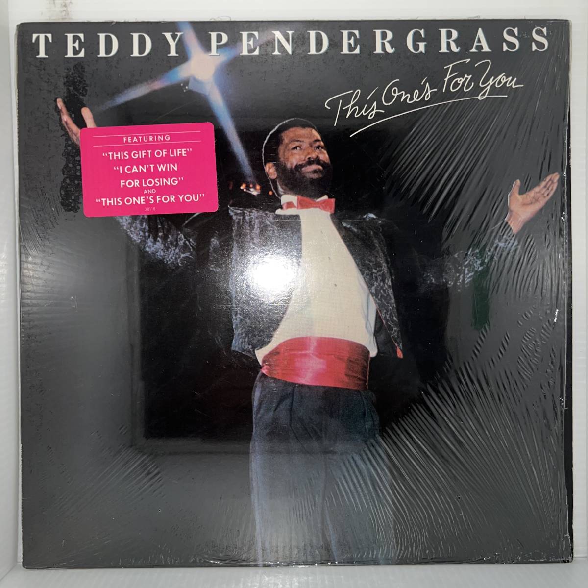Funk Soul LP - Teddy Pendergrass - This One's For You - Philadelphia International NM - シュリンク付_画像1