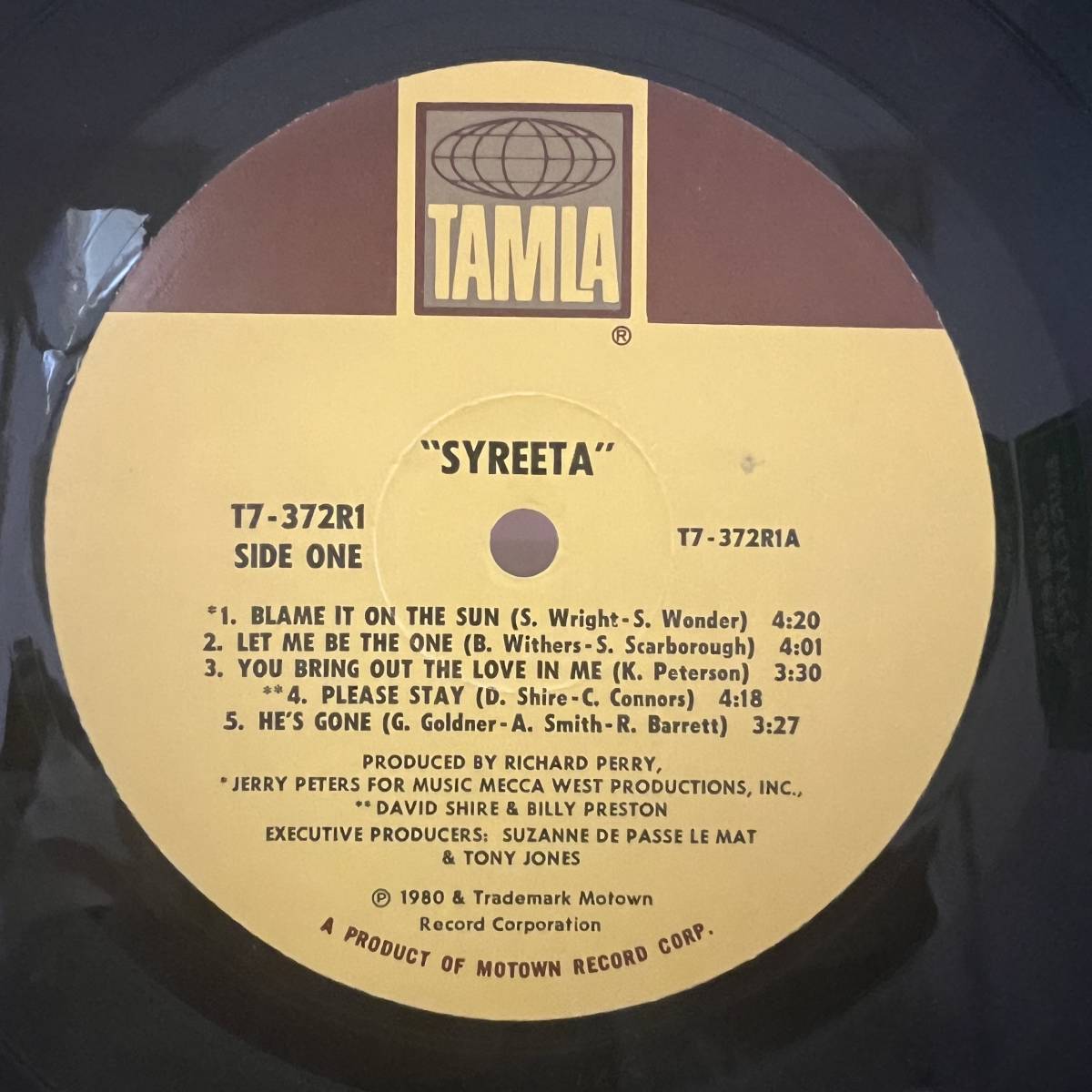 Funk Soul LP - Syreeta - Syreeta - Tamla - NM - シュリンク付_画像3