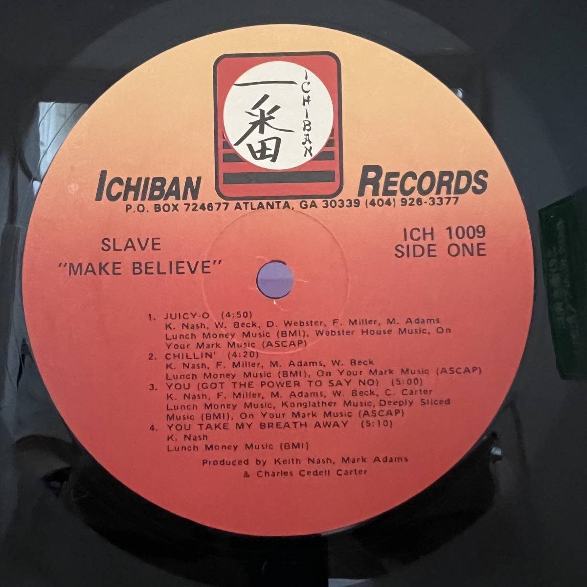 Funk Soul LP - Slave - Make Believe - Ichiban - NM - シュリンク付_画像3