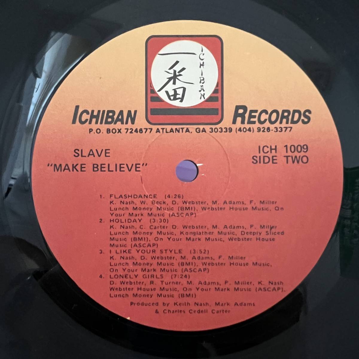 Funk Soul LP - Slave - Make Believe - Ichiban - NM - シュリンク付_画像4