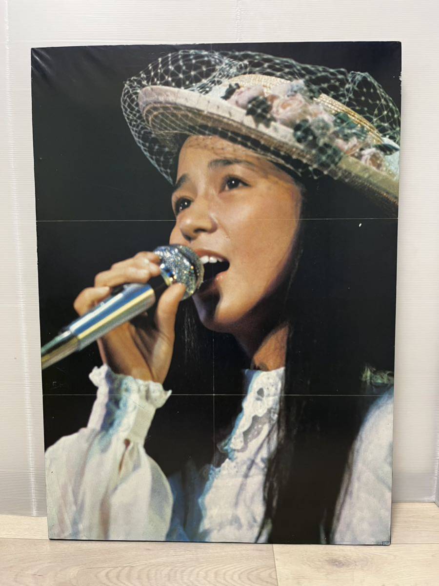 南沙織 ポスター 額 CB 歌手 57.5×80cm_画像1