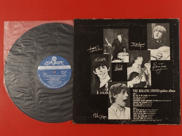 ◇ローリング・ストーンズ ゴールデン・アルバム The Rolling Stones Golden Album/国内盤LP、SLC-415_画像2