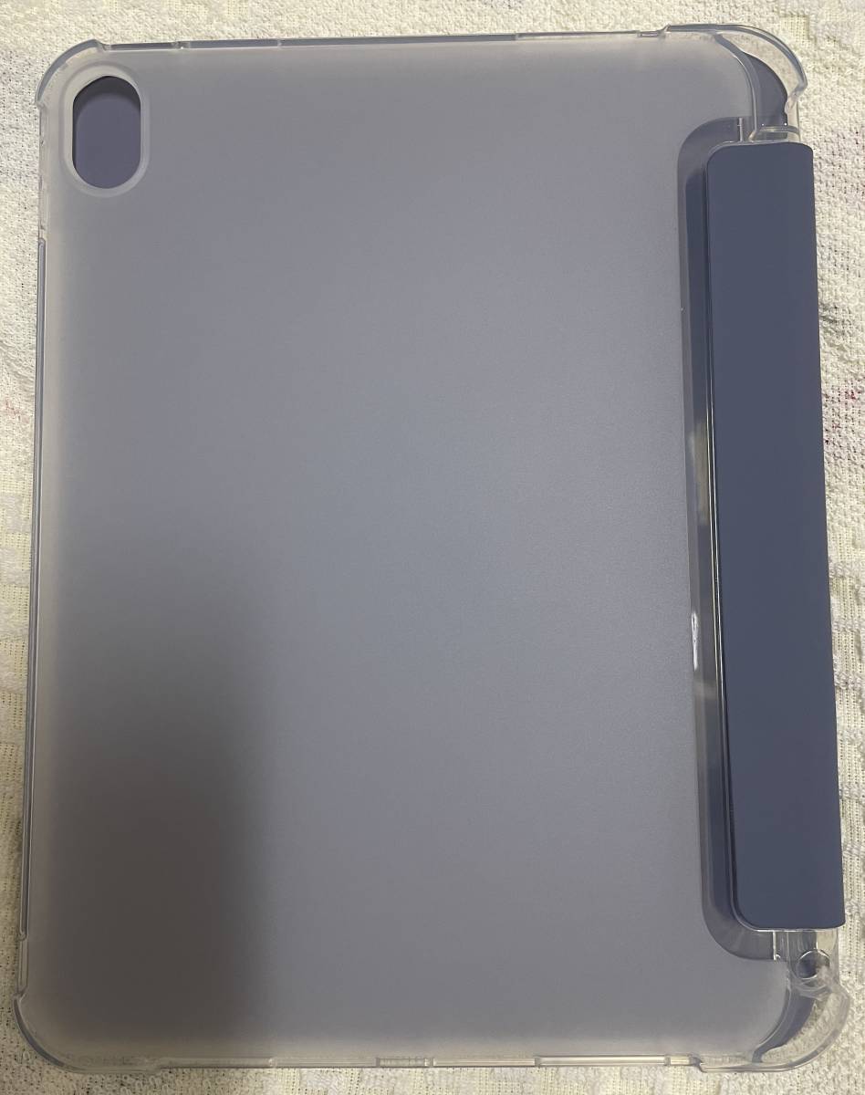 未使用品 新品強化ガラス保護フィルム付き iPad ケース カバー 機種 iPad10.9(第10世代) カラー ラベンダー スタンド機能他の画像6