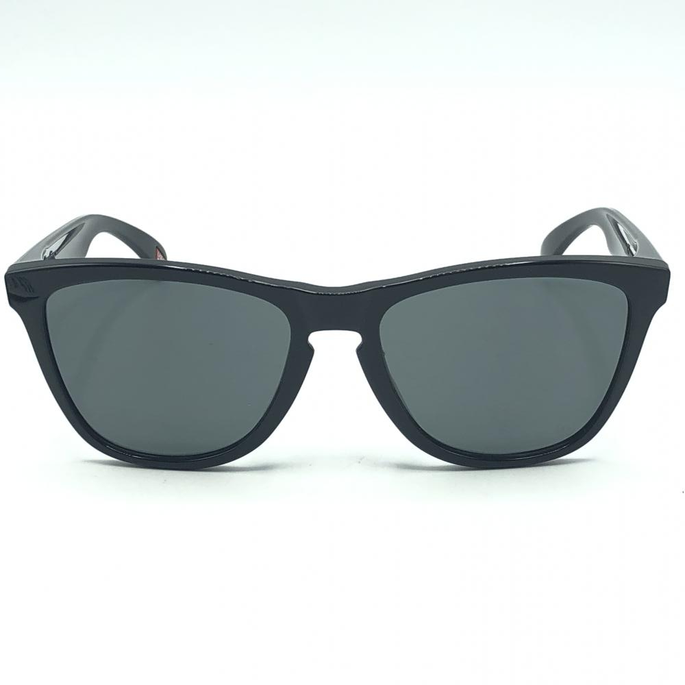 【中古】FRAGMENT x OAKLEY Frogskins Polished Black ブラック　サングラス　オークリー　フラグメント[240017568647]