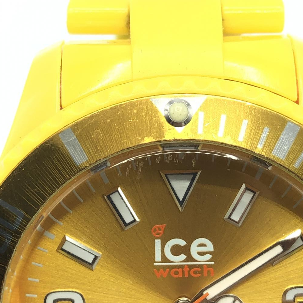 【中古】ICEWATCH　黄色　▲傷有り　腕時計　アイスウォッチ[240017554969]_画像8