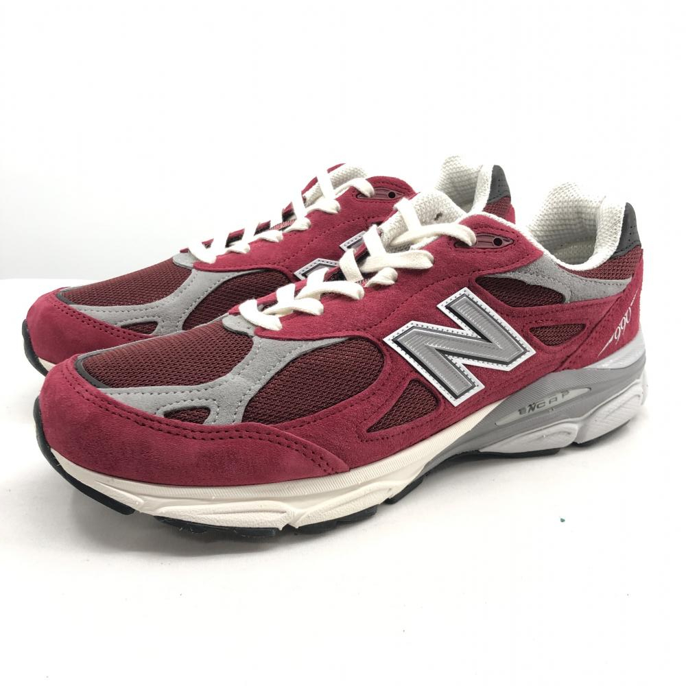 【中古】New Balance M990TF3 BURGUNDY サイズ29cm ニューバランス バーガンディ[240017567520]