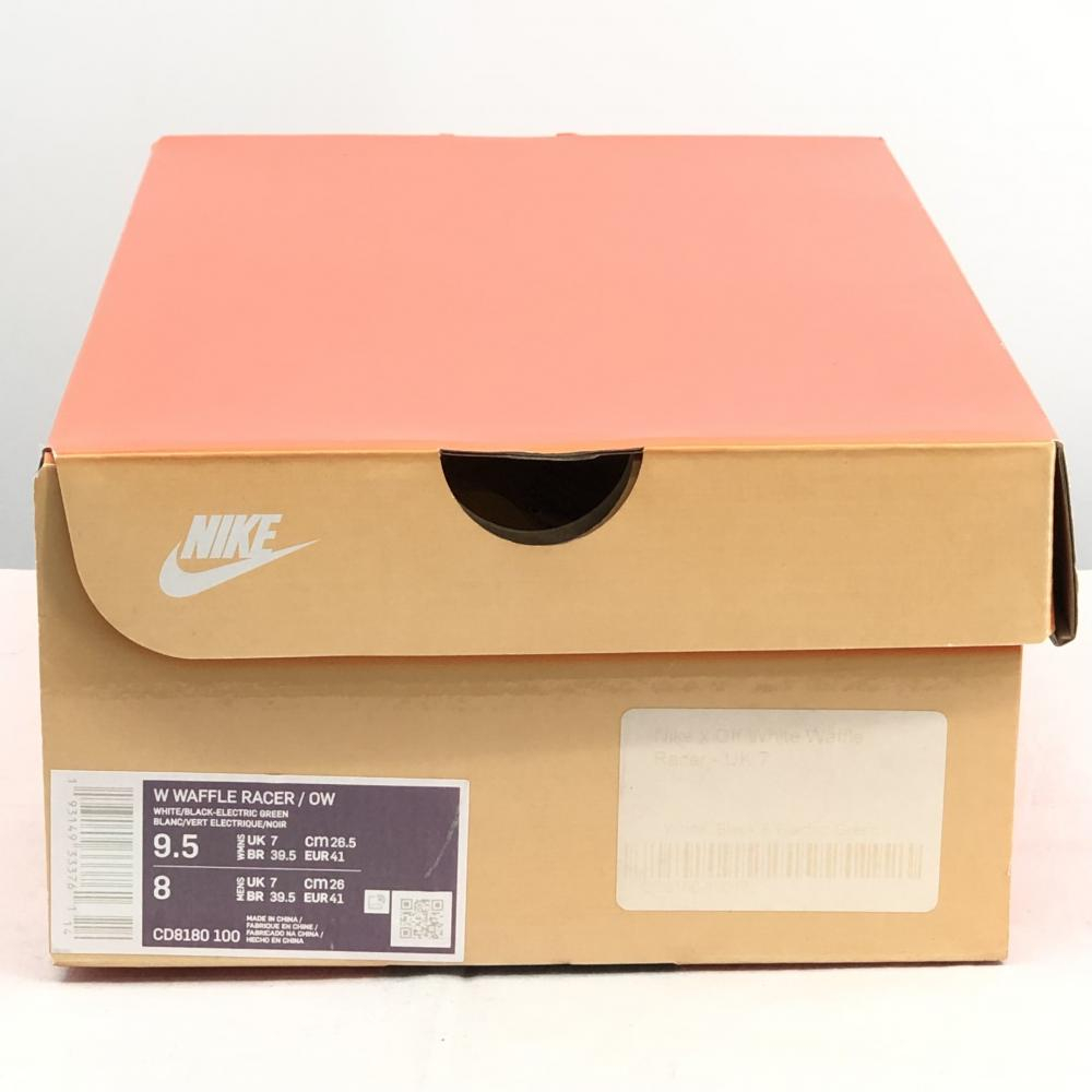 【中古】NIKE × Off-White WMNS WAFFLE RACER White サイズ26.5cm CD8180-100 ナイキ × オフホワイト[240017544607]_画像9