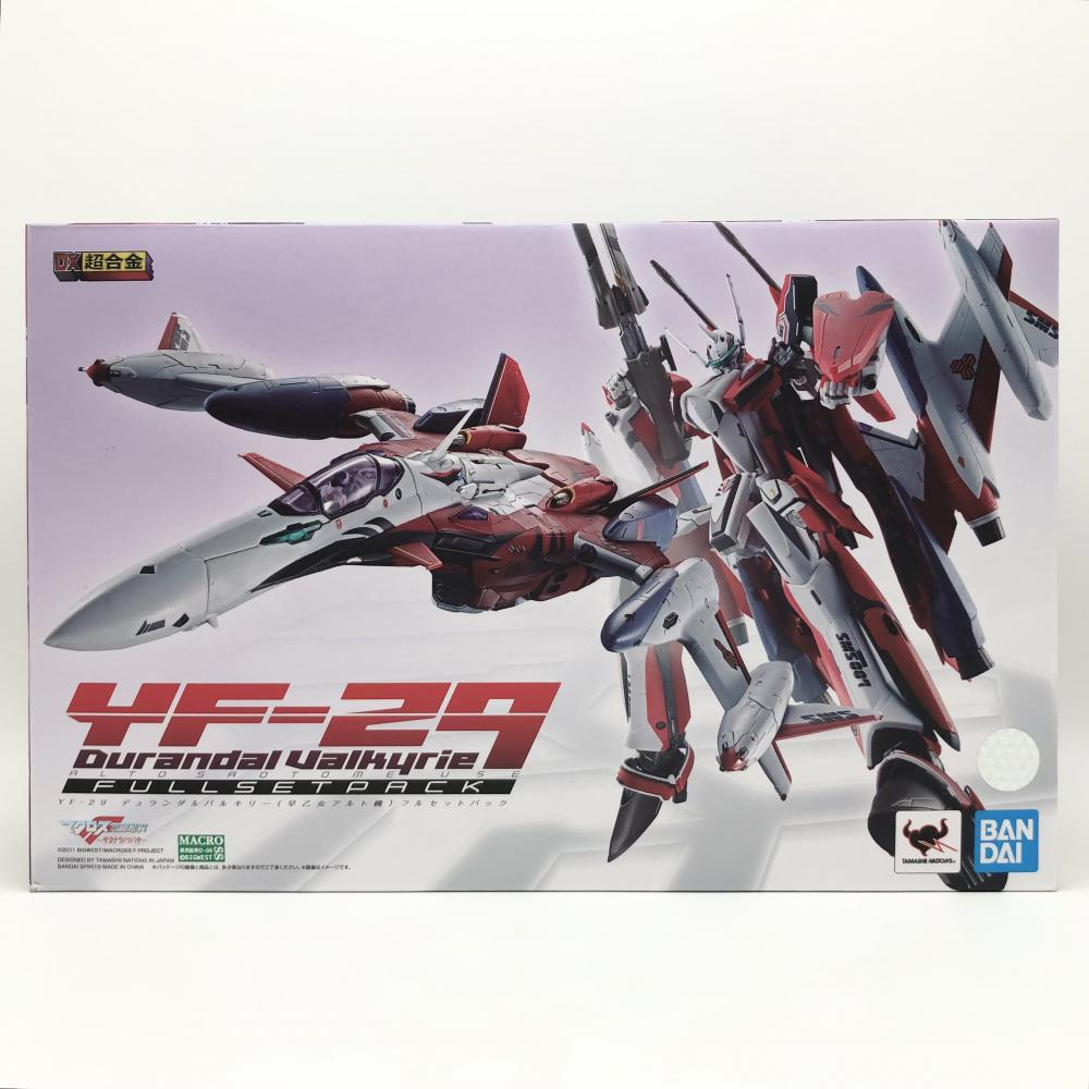 【中古】開封 劇場版マクロスF サヨナラノツバサ DX超合金 YF-29 デュランダルバルキリー 早乙女アルト機 フルセットパック