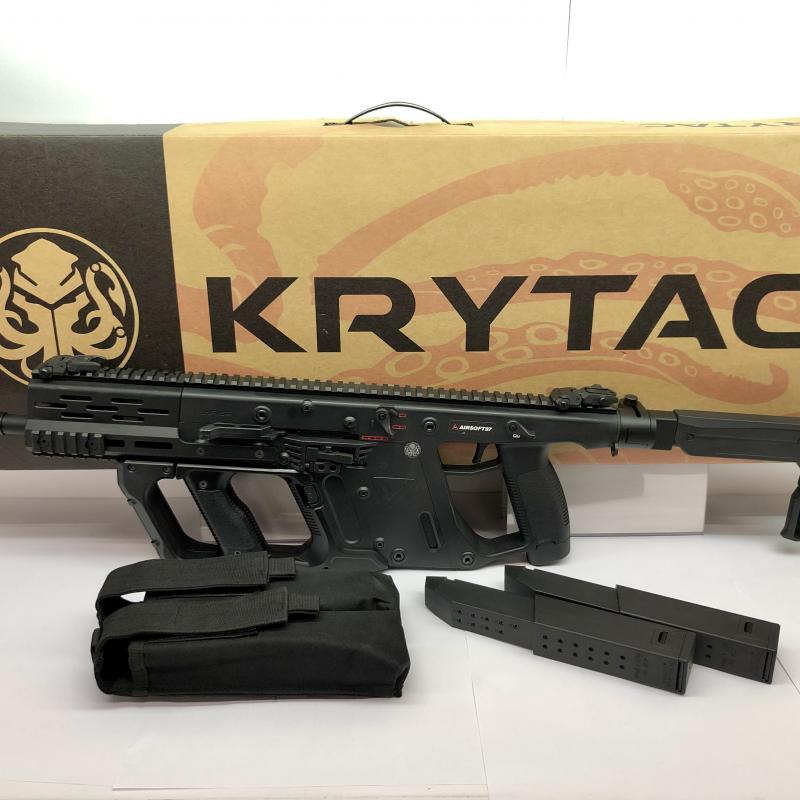 【中古】18歳以上 KRYTAC クライタック クリスベクター リミテッドエディション sparkカスタム 電動ガンの画像1