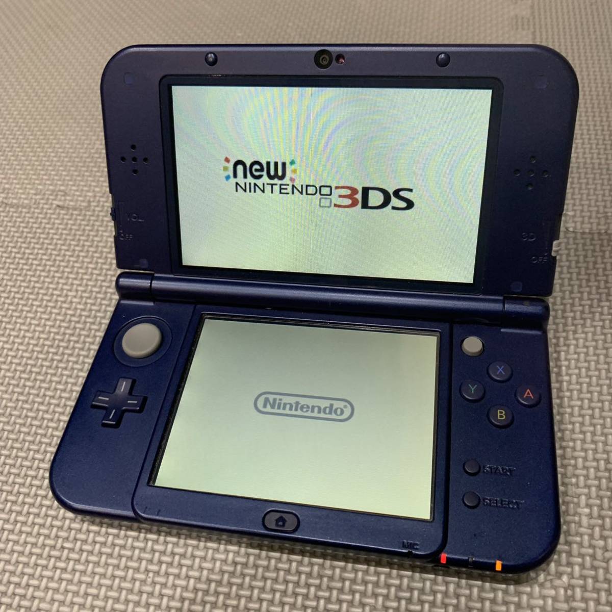 動作品】Nintendo 任天堂 Newニンテンドー3DS LL RED-001 メタリック