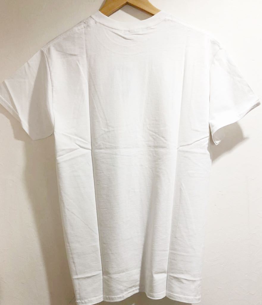 M【新品】oblekt メンズ 半袖Tシャツ オブレクト WHITE カジュアル トップス 丸首 男性用 ロゴ Tシャツ 春夏