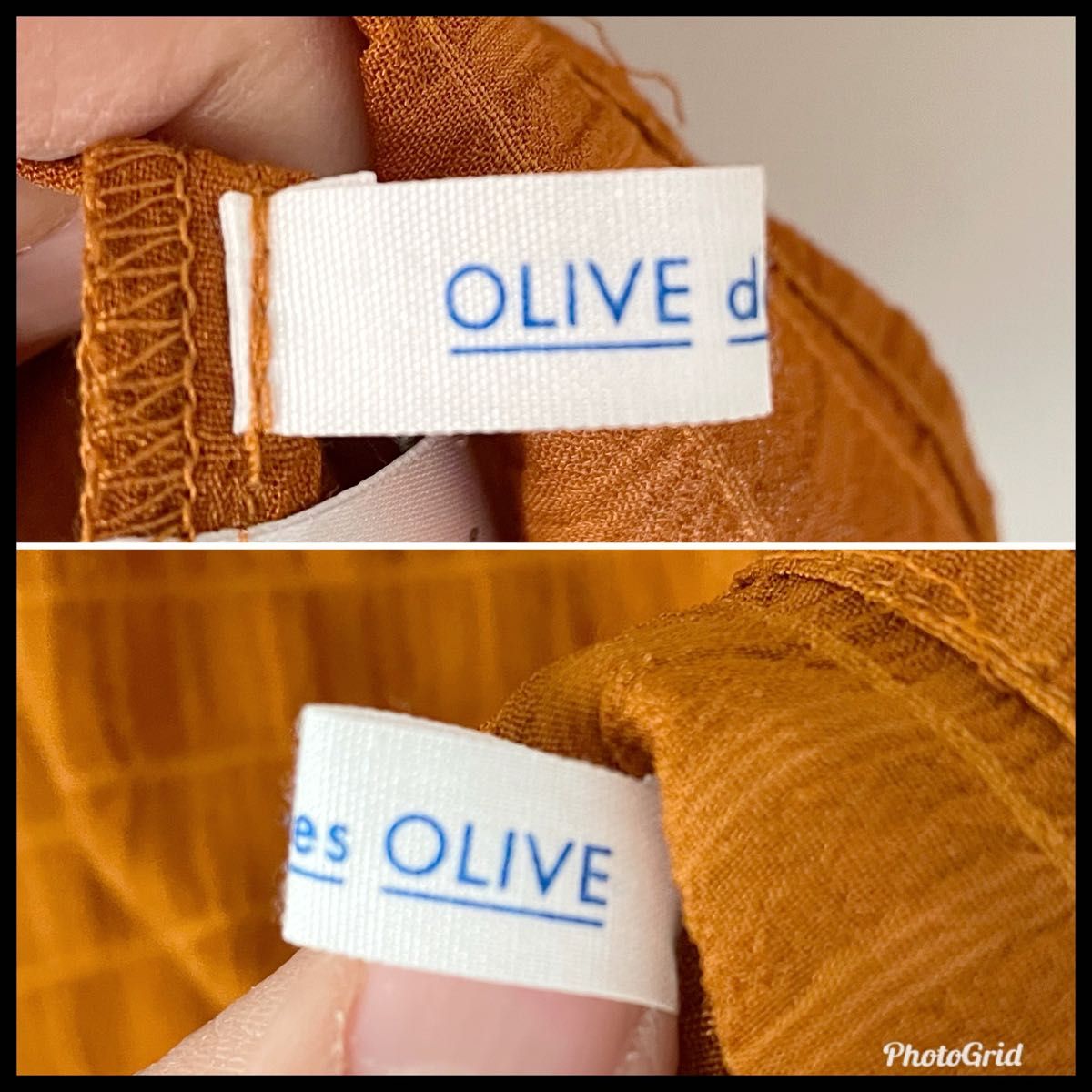 【OLIVE des OLIVE】プチハイネック　半袖　ブラウス　M　Tシャツ