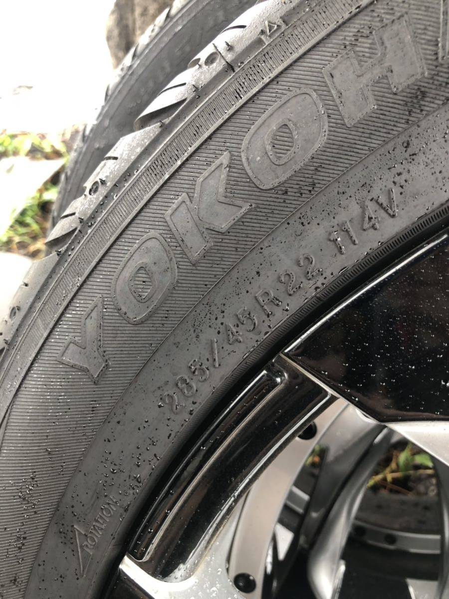 ☆ランクル200 100 ヨコハマパラダスペックX 285/45R22 4本 美品