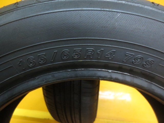 ☆スピスタ☆タイヤ　ヨコハマ　ECOS ES31　165/65R14　2本　14T1213　中古　21_画像3