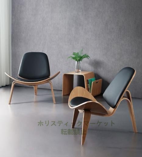 極上品 強くお勧め 簡約なデザイナ客間 軽豪華な北欧のシングルソファー 椅子 創意的なレジャー 木 椅子 A1_画像4