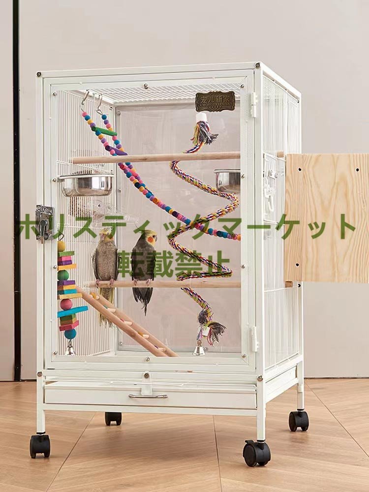  practical use * clear acrylic fiber bird cage several .. large parakeet cage se regulation parakeet go The Klein koo turtle parakeet bird .( rom and rear (before and after) clear acrylic fiber ) A251