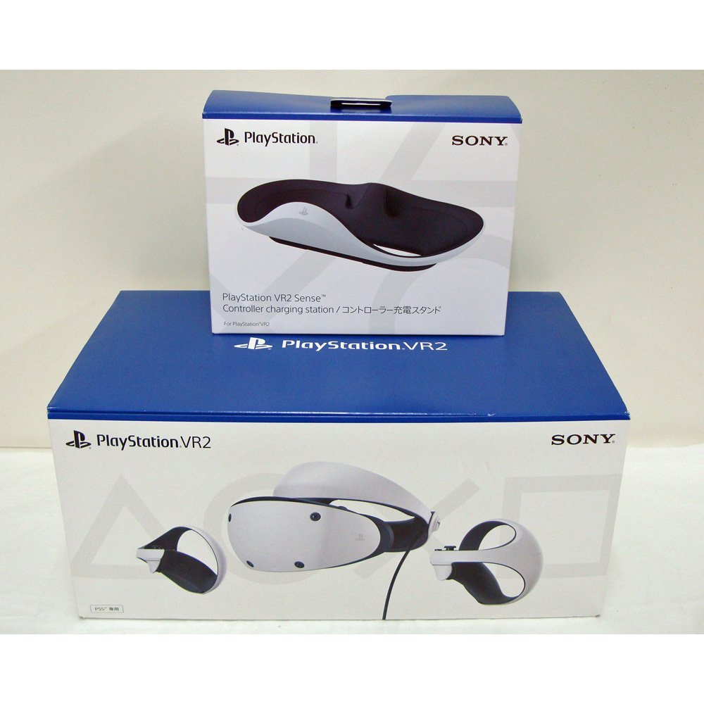 中古】PS5 PlayStation VR2 コントローラ充電スタンドセット PS VR2