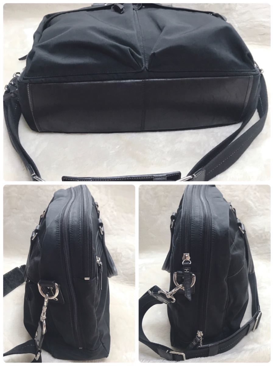 COACH コーチ 2way ナイロン レザー ビジネスバッグ ブリーフ COACH コーチ 2way ナイロン レザー ビジネスバッグ ブリーフ