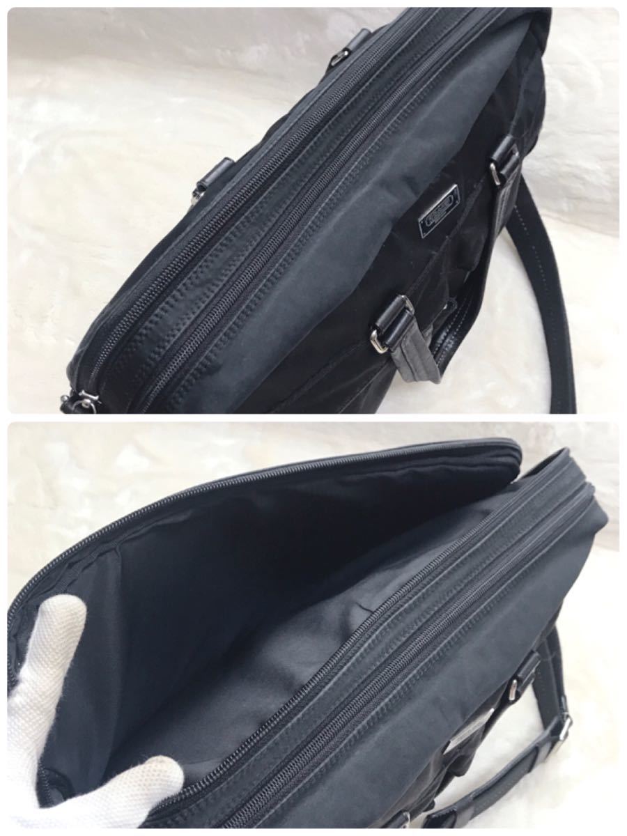 COACH コーチ 2way ナイロン レザー ビジネスバッグ ブリーフ COACH コーチ 2way ナイロン レザー ビジネスバッグ ブリーフ