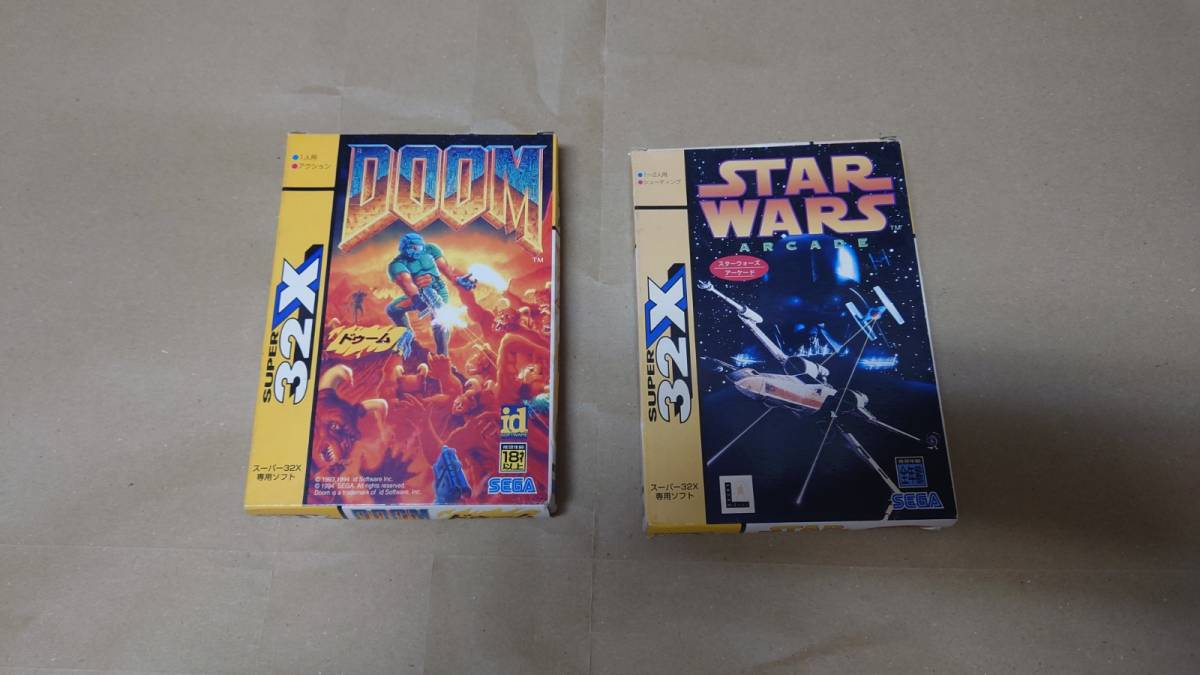 メガドライブソフト(スーパー32X) DOOM(ドゥーム) スターウォーズ