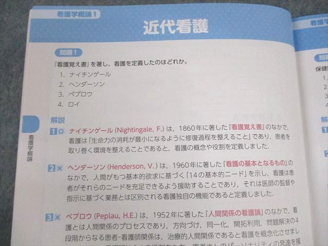 US11-002Gakken 看護師国試 国試合格基礎学力UPチャレンジテスト 解答＋解説書 2021 1/2 2022年合格目標 状態良い 計2冊 19S3D_画像3