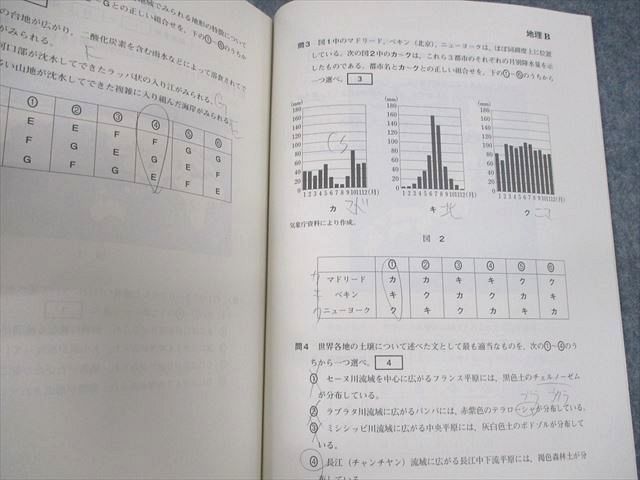 UU12-030 ベネッセ/駿台 大学入試模試 第1回 ベネッセ・駿台マーク模試 2016年度9月実施 英数国理地歴公 全教科 29S0C_画像4