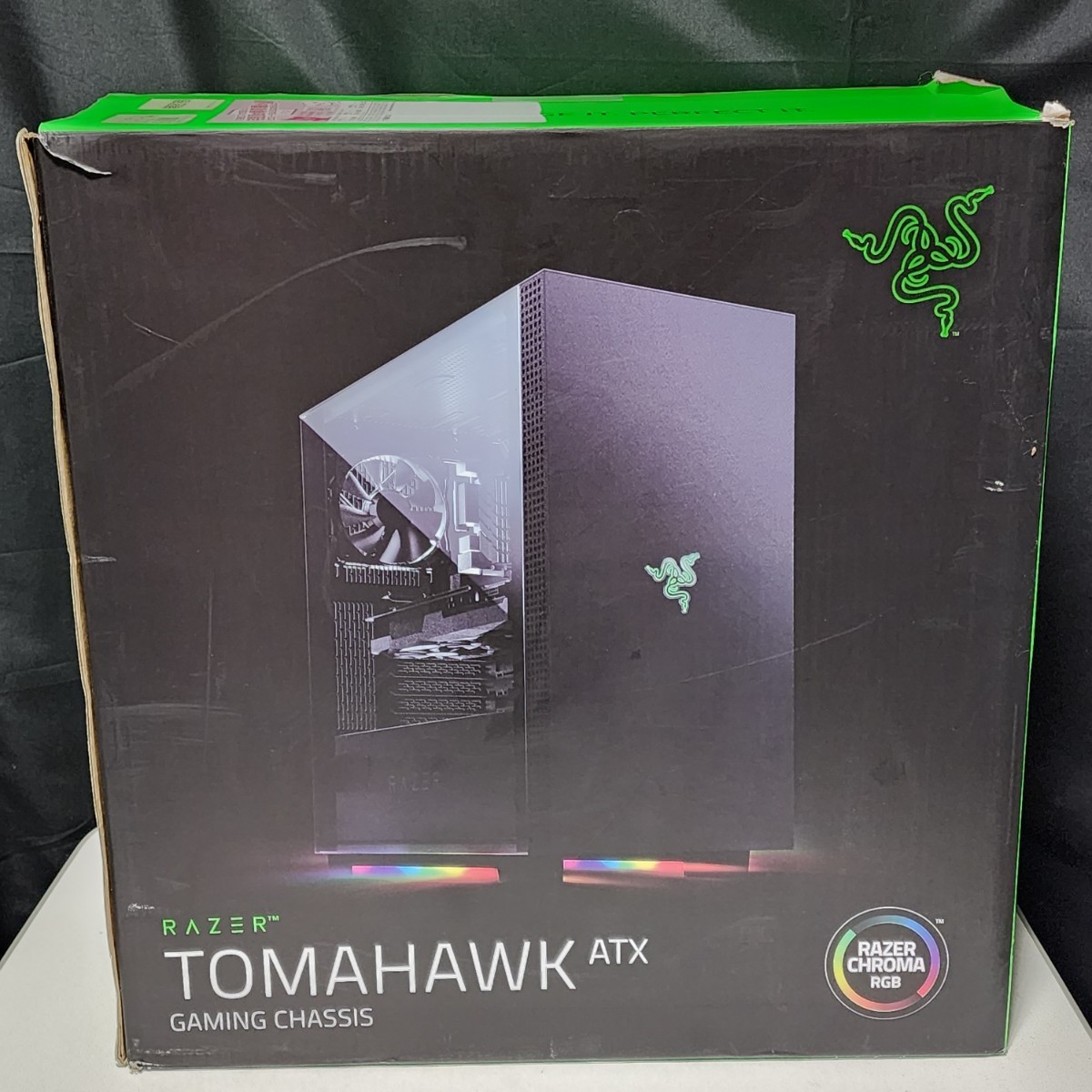 RAZER TOMAHAWK ATX ミドルタワー型PCケース(ATX) RGB LED対応 RAZER TOMAHAWK ATX ミドルタワー型PCケース(ATX) RGB LED対応