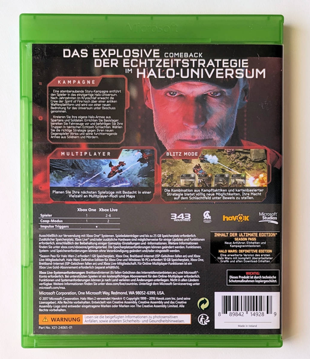  Halo War z2 HALO WARS 2 EU версия * XBOX ONE / XBOX SERIES X