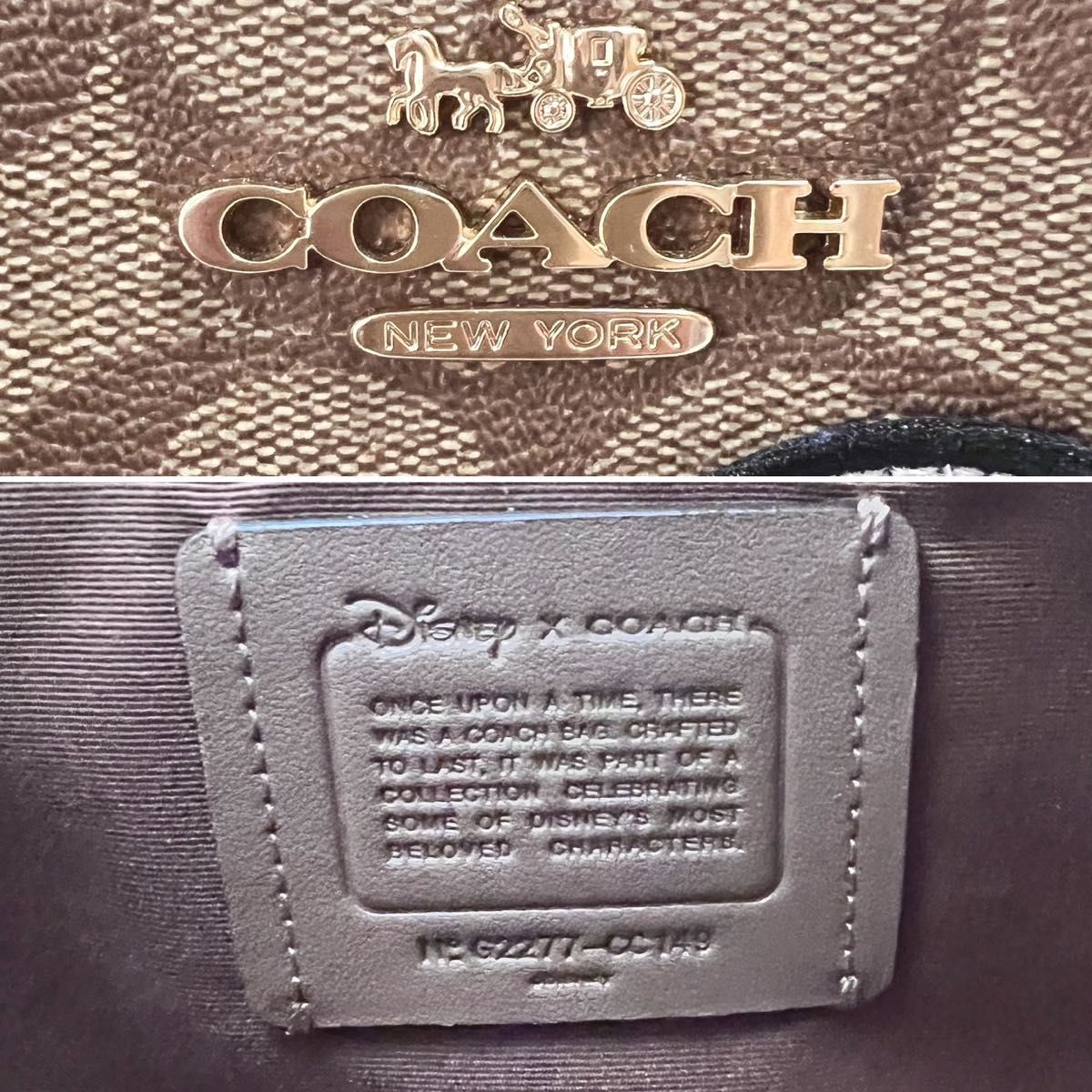 COACH コーチ ハンドバッグ ショルダーバッグ ヴィランズ アスラー