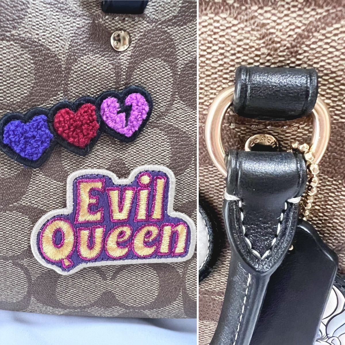 COACH コーチ ハンドバッグ ショルダーバッグ ヴィランズ アスラー