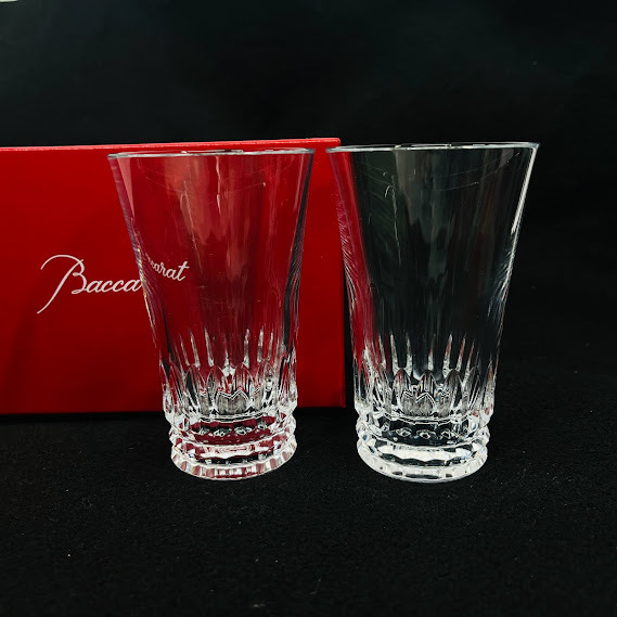 【テレビで話題】 【中古】Baccarat バカラ グラスジャパンティアラ ペア 口径7*高11センチ【送料無料】 バカラ 【テレビで話題】 【中古】Baccarat バカラ グラスジャパンティアラ ペア 口径7*高11センチ【送料無料】 バカラ