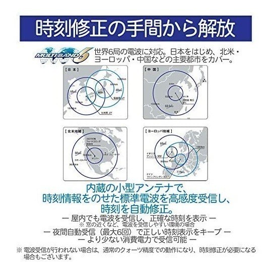 【カシオ】 ウェーブセプター 新品 腕時計 WVA-M650-7AJF 電波ソーラー ブラック 未使用品 メンズ 男性 CASIO_画像4