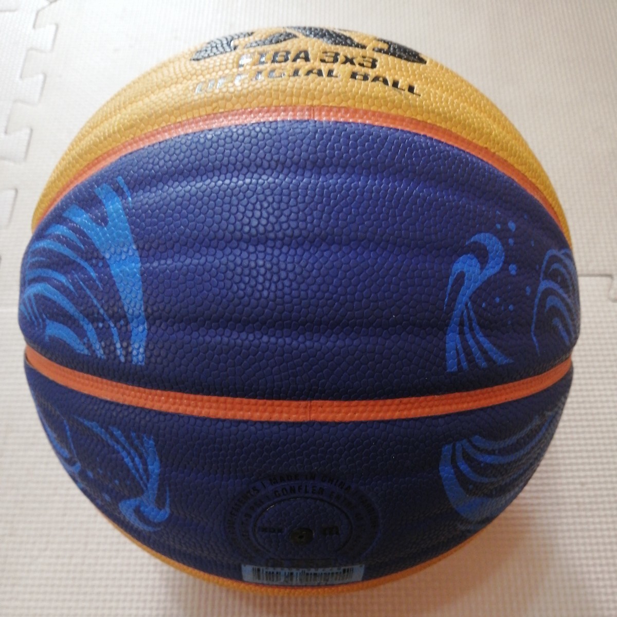 中古 バスケットボール サイズ6号 ウエイト7号 人工皮革製「Wilson FIBA 3X3 OFFICIAL BALL」ウィルソン(検)molten モルテン ミカサ MIKASA