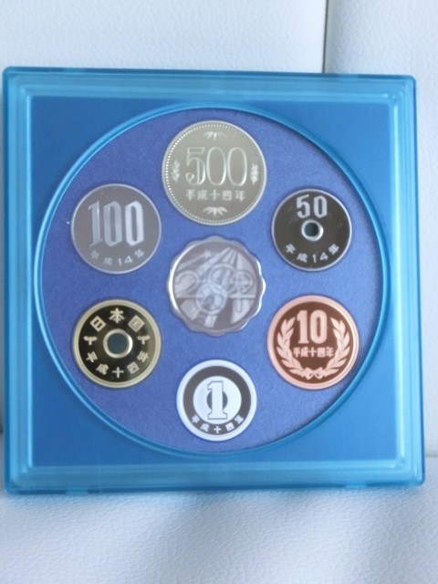 送料込即決１，４８０円 テクノメダルシリーズ1 プルーフ貨幣セット 2002年 平成14年 記念硬貨 JChere雅虎拍卖代购