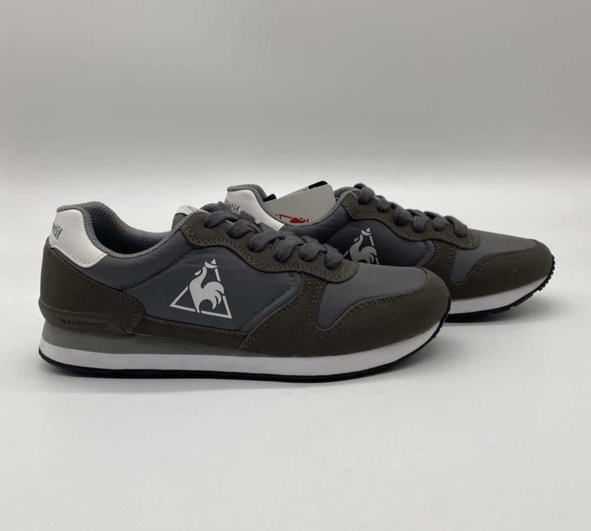 【23.5cm】新品 lecoqsportif BOLBEC GLAY ルコック ボルベック グレー スニーカー ウィメンズ 箱無し (QL1MJC61GY) 2867_画像5