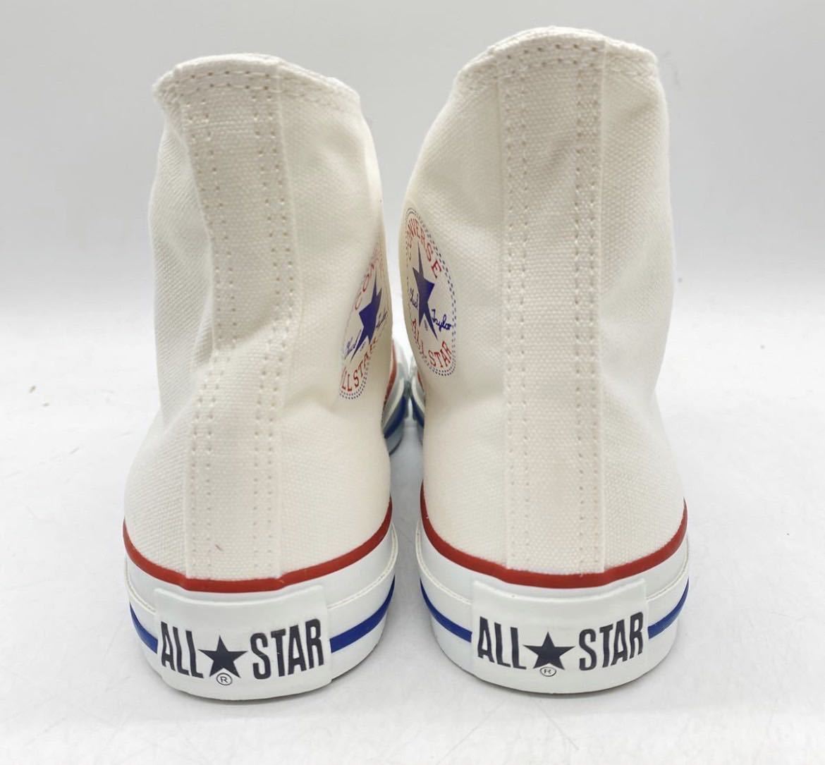 【24cm】新品 CONVERSE ALL STAR HI OPTICAL WHITE コンバース オールスター ハイカット オプティカルホワイト インドネシア製 (M7650)2365_画像6