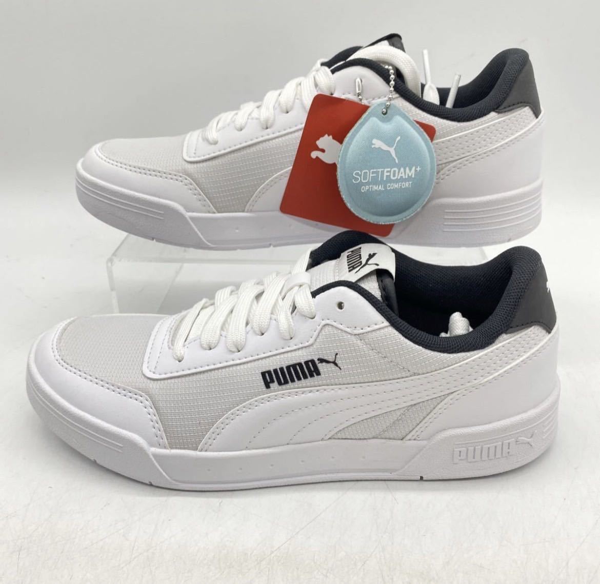 【23.5cm】新品 PUMA CARACAL STYLE WHITE プーマ キャラカル スタイル ホワイト レディース スニーカー 箱無し (371116-02) 2314