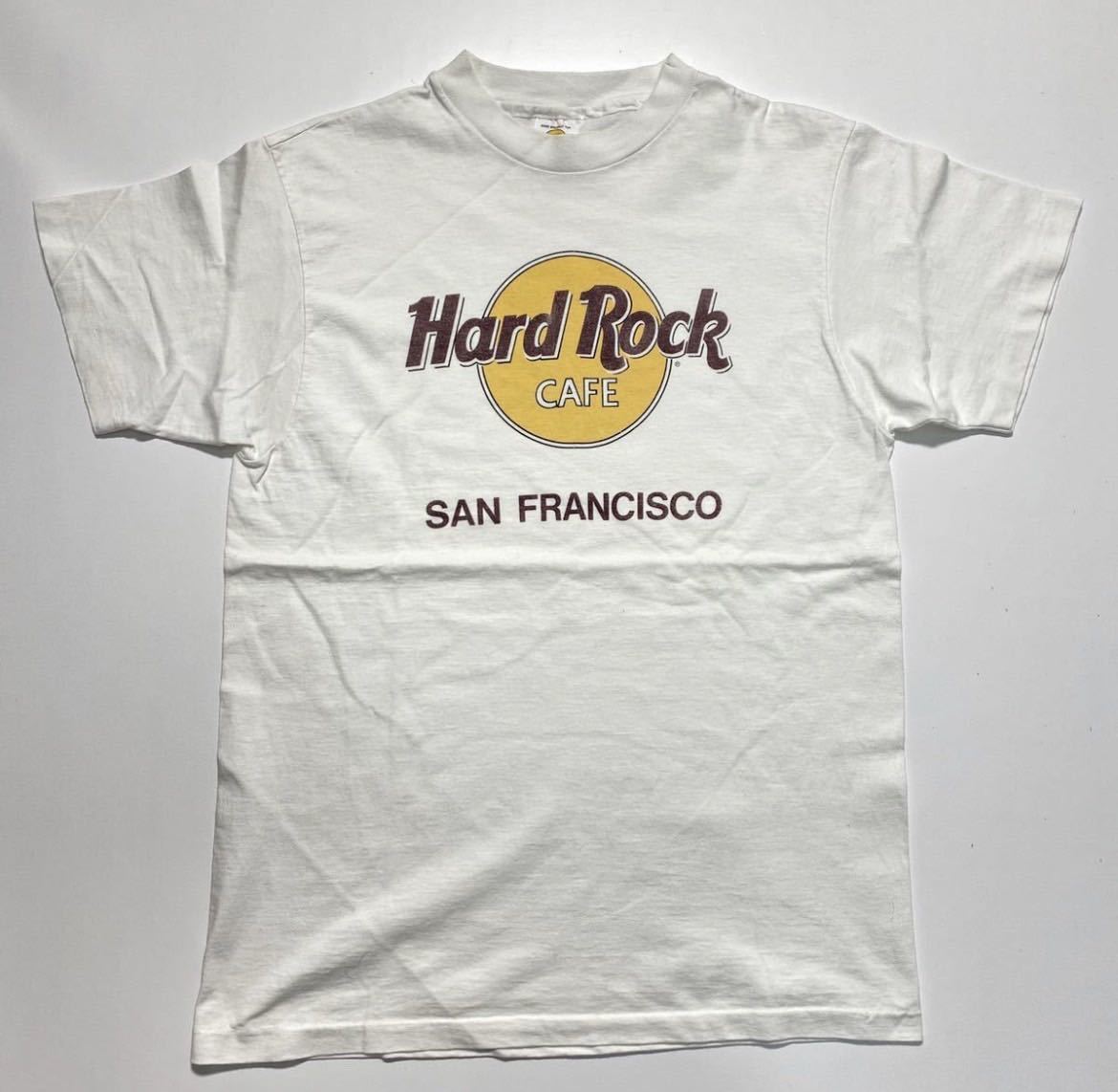 【L】90s Hard Rock Cafe San Francisco Tee Made In USA 90年代 ハードロックカフェ サンフランシスコ プリント Tシャツ USA製 R552