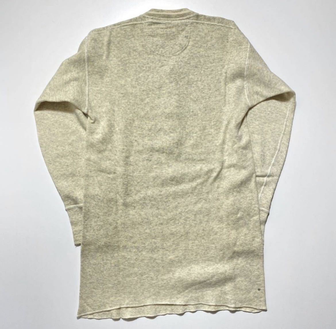 1940s Vintage ONEITA Wool Underwear 40年代 ヴィンテージ オニータ ウール アンダーウェア ヘンリーネック 盾タグ G2016_画像2