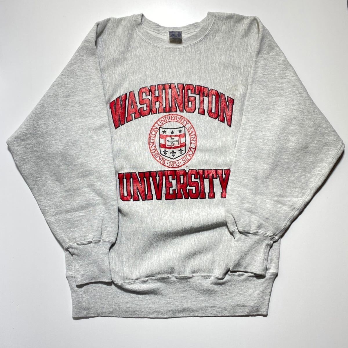 完璧 【XL】1990s Champion Reverse Weave Washington University 90