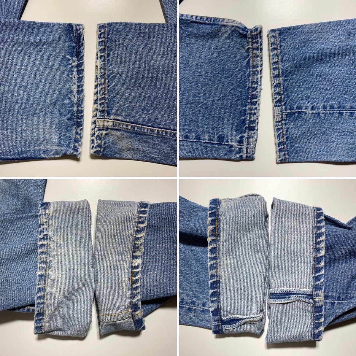 【W34/L32】90s Levi's 501-0115 Regular Denim Pants 90年代 リーバイス 501 レギュラー デニム パンツ USA製 G2271_画像7