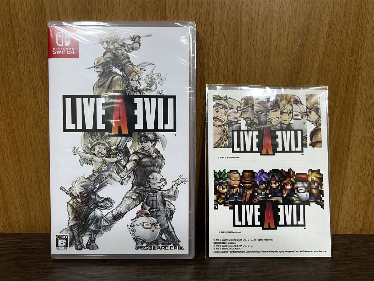 20) Nintendo Switch ニンテンドースイッチ ライブアライブ LIVE A