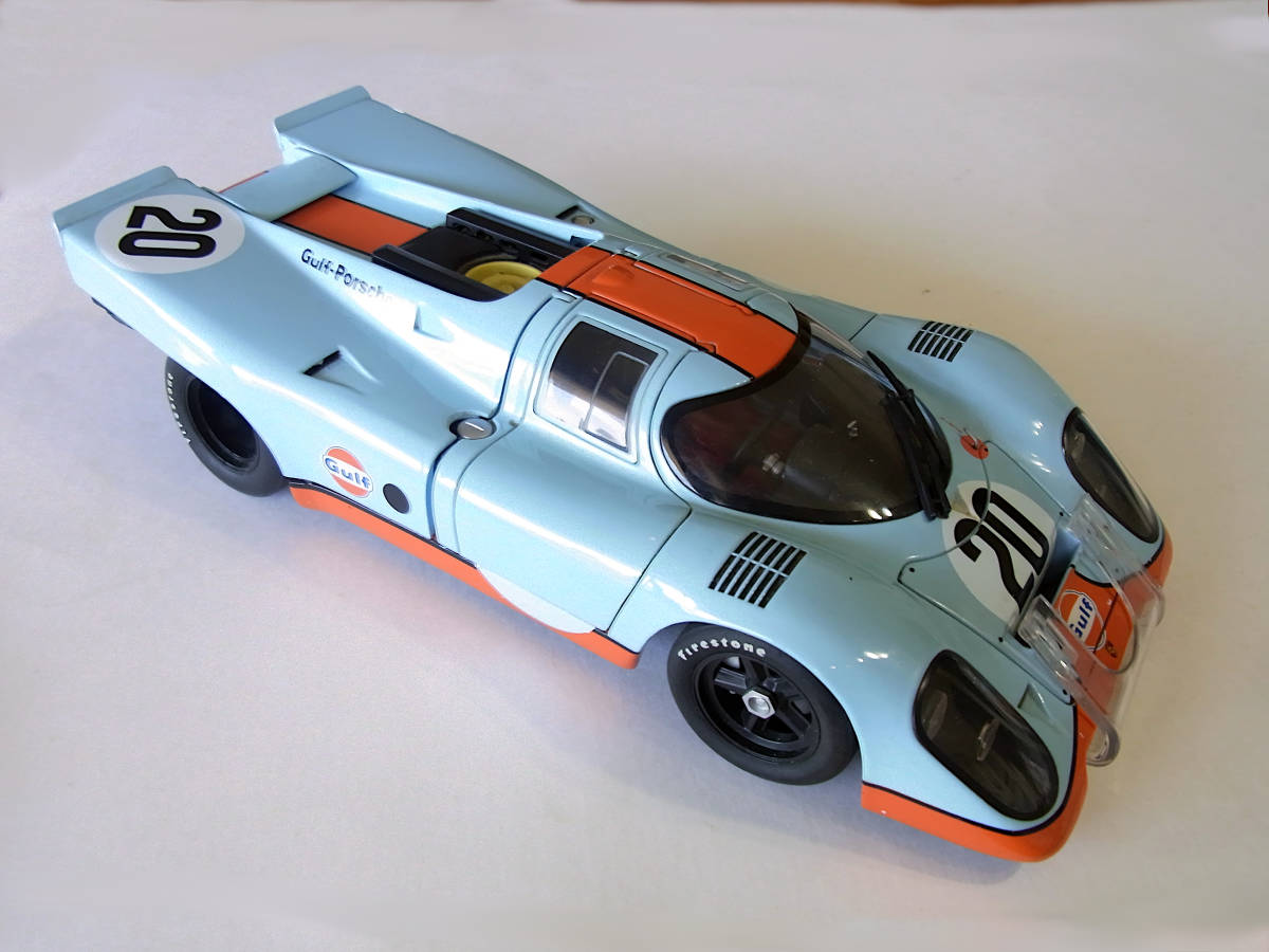 1/18 ポルシェ917K 1970年ルマン仕様　No.20　AUTO art 製_画像2