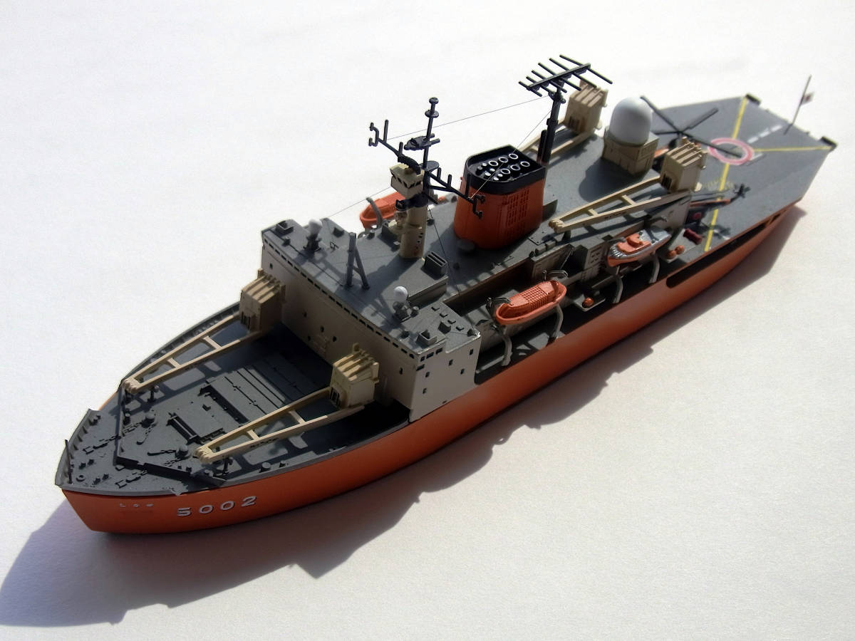 1/700 南極観測船 「宗谷」、砕氷船 「しらせ」_画像9