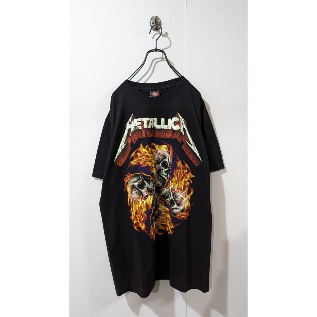 METALLICA　メタリカ　バンドT　新品　ブラック　プリント　BC173_画像3