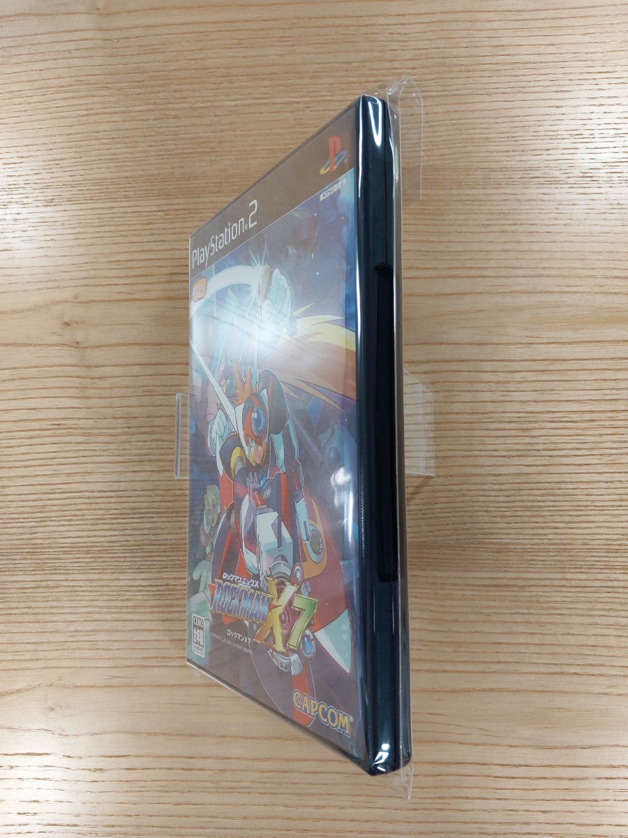 【D1858】送料無料 PS2 ロックマンX7 メモリーカード付き ( プレイステーション ROCKMAN 空と鈴 )