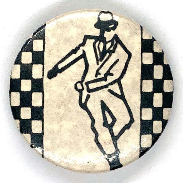  ska Vintage жестяная банка значок SKA Vintage Badge частота музыка Англия Music Band UK United Kingdom 2TONE