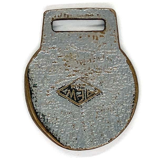 ＢＳＡ キーホルダー用メダル BSA Key Chain Medal ビンテージ ロゴ バイカー レザークラフト Vintage Biker Leather Craft_画像2